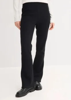 Damen bonprix Bekleidung·Kleider|Hosen|Hose aus Crinkle Jersey