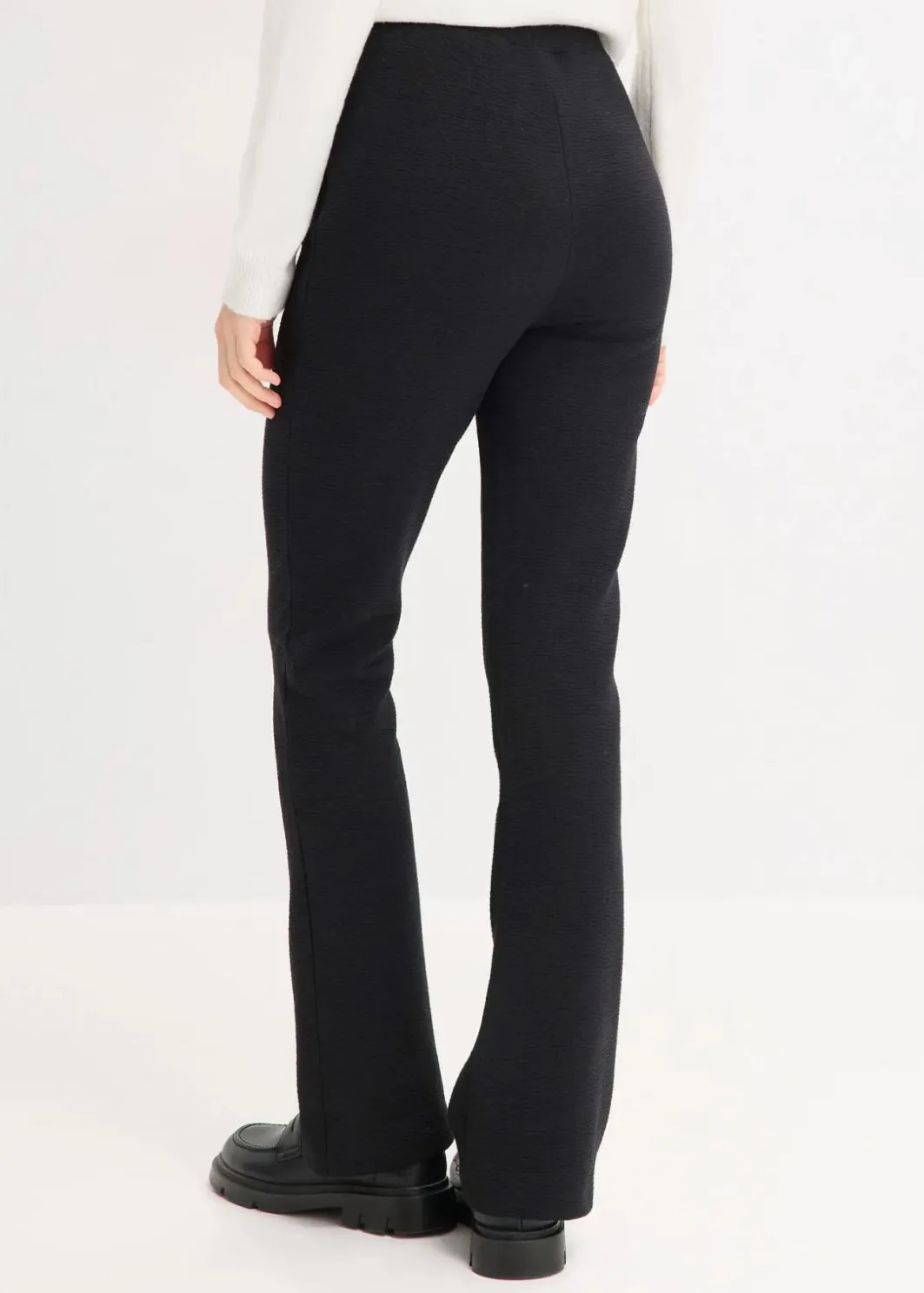 Damen bonprix Bekleidung·Kleider|Hosen|Hose aus Crinkle Jersey