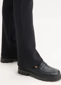 Damen bonprix Bekleidung·Kleider|Hosen|Hose aus Crinkle Jersey