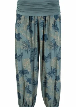 Damen bonprix Bekleidung·Kleider|Hosen|3/4-Hose aus fließendem Viskose-Mix