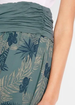 Damen bonprix Bekleidung·Kleider|Hosen|3/4-Hose aus fließendem Viskose-Mix
