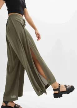 Damen bonprix Bekleidung·Kleider|Hosen|Hose aus fließender Viskose