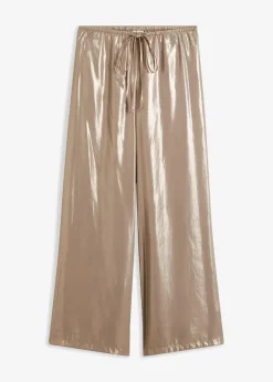 Damen bonprix Bekleidung·Kleider|Hosen|Hose aus glänzendem Satin