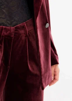 Best Hose aus softem Samt Damen Bekleidung·Kleider|Zweiteiler & Sets