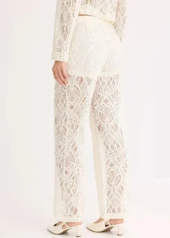 Damen bonprix Hosen|Hose aus Spitze