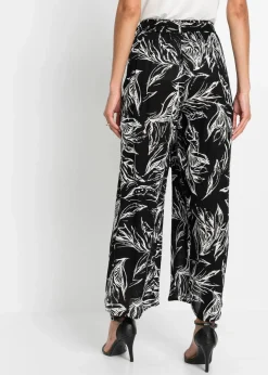 Damen bonprix Bekleidung·Kleider|Hosen|Hose aus strukturierter Viskose