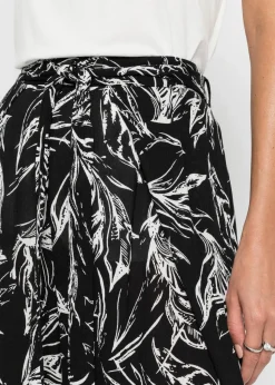 Damen bonprix Bekleidung·Kleider|Hosen|Hose aus strukturierter Viskose