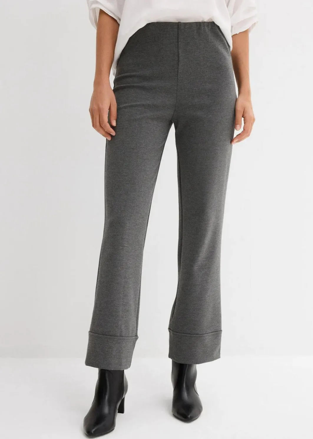Damen bonprix Hosen|Hose aus Viskose-Mix