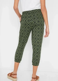 Discount 3/4-Hose aus Viskosemix Damen Hosen|Nachhaltigere Materialien