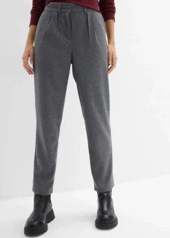 Damen bonprix Bekleidung·Kleider|Hosen|Hose in Barrel-Form aus softem Viskose-Mix