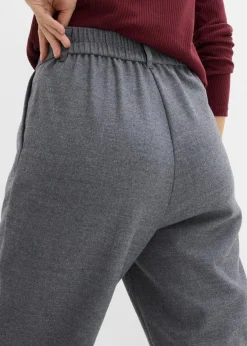 Damen bonprix Bekleidung·Kleider|Hosen|Hose in Barrel-Form aus softem Viskose-Mix