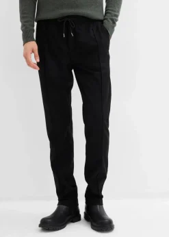 Clearance Hose in Wolloptik mit Bequembund, Regular Fit Herren Große Größen|Hosen