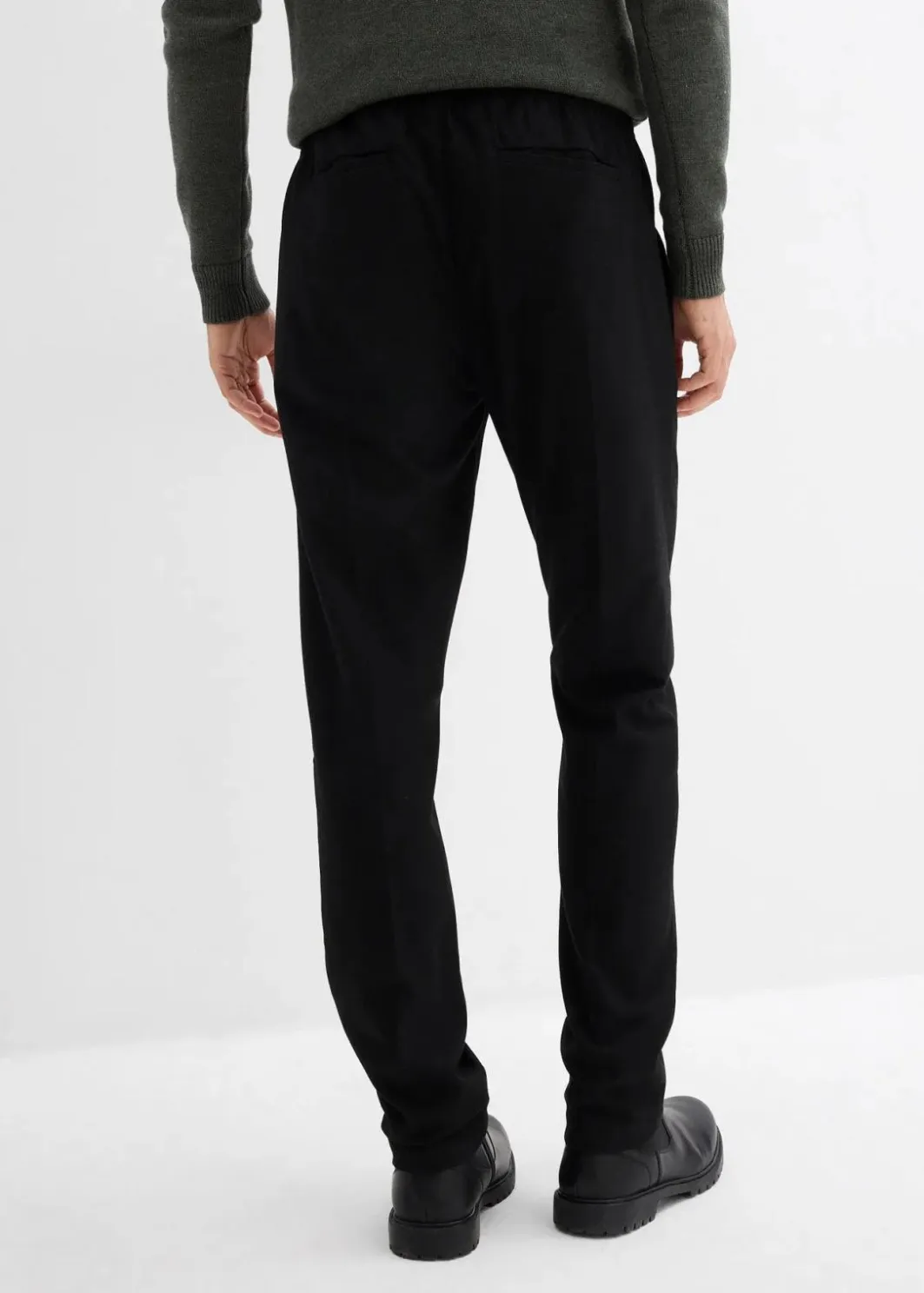 Clearance Hose in Wolloptik mit Bequembund, Regular Fit Herren Große Größen|Hosen