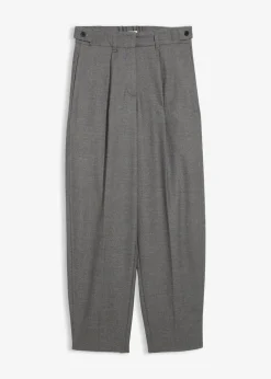 Outlet Hose mit Bequembund aus Viskose-Mix Damen Bekleidung·Kleider|Hosen