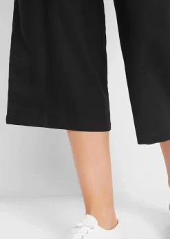 Damen bonprix Bekleidung·Kleider|Hosen|3/4-Hose mit Bequembund aus Viskose