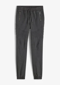New Hose mit Biker-Details Damen Bekleidung·Kleider|Hosen