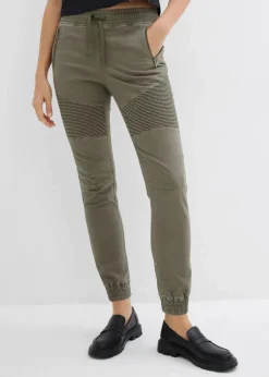 Sale Hose mit Biker-Details Damen Hosen|Bekleidung·Kleider