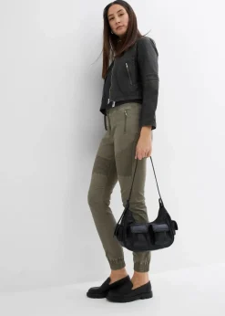Sale Hose mit Biker-Details Damen Hosen|Bekleidung·Kleider