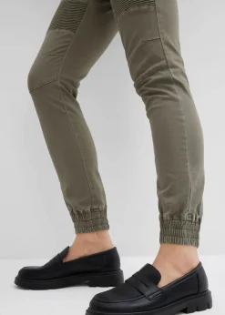 Sale Hose mit Biker-Details Damen Hosen|Bekleidung·Kleider