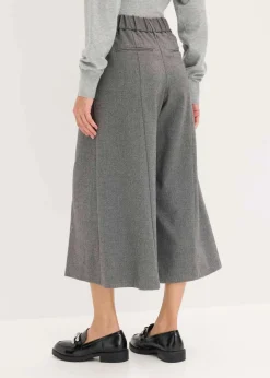 Sale Hose mit Fischgrat in Wolloptik Damen Hosen|Shorts