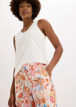 Damen bonprix Bekleidung·Kleider|Hosen|Hose mit Spitze