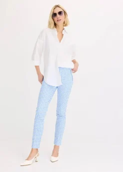 Damen bonprix Bekleidung·Kleider|Hosen|Hose mit Vichy Karo