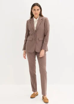 Damen bonprix Kurzgrößen|Bekleidung·Basics|Hosenanzug 2-tlg