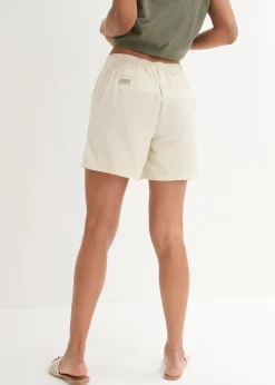 Damen bonprix Bekleidung·Kleider|Hosen|Hosenrock aus luftigem Leinen-Mix