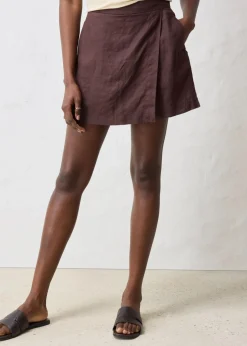 Best Hosenrock aus reinem Leinen Damen Bekleidung·Outdoorbekleidung|Bekleidung·Kleider