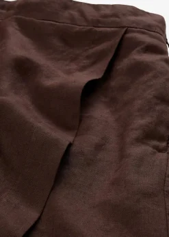 Best Hosenrock aus reinem Leinen Damen Bekleidung·Outdoorbekleidung|Bekleidung·Kleider