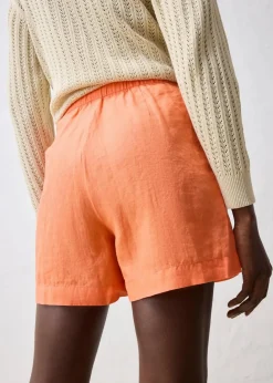 Clearance Hosenrock aus reinem Leinen Damen Bekleidung·Outdoorbekleidung|Bekleidung·Kleider