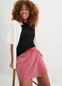 Damen bonprix Hosen|Nachhaltigere Materialien|Hosenrock aus reiner Bio-Baumwolle