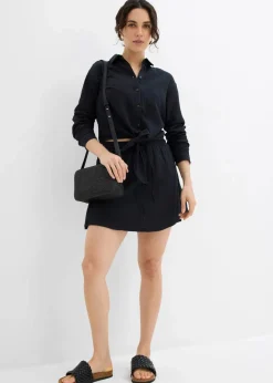Damen bonprix Hosen|Bekleidung·Kleider|Hosenrock aus weichem Musselin