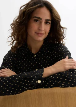 Damen bonprix Bekleidung·Blazer|Umstandsmode|2-in-1 Bluse für die Schwangerschaft und danach aus Chiffon