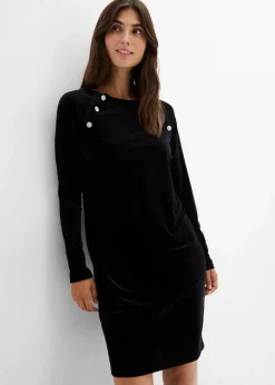 Sale 2-in-1 festliches Umstands- und Stillkleid aus weichem Samt Damen Bekleidung·Blazer|Umstandsmode