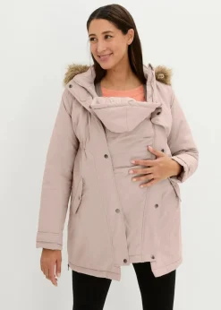 New 3-in-1 Funktions-Umstandsjacke und Tragejacke Damen Nachhaltigere Materialien|Umstandsmode