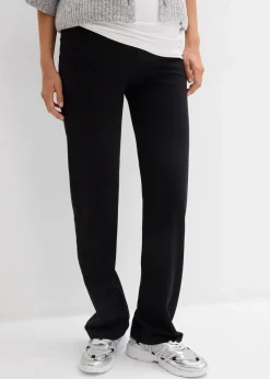 Damen bonprix Bekleidung·Blazer|Nachhaltigere Materialien|2-in-1 Jerseyhose für die Schwangerschaft und danach mit umklappbarem Bund