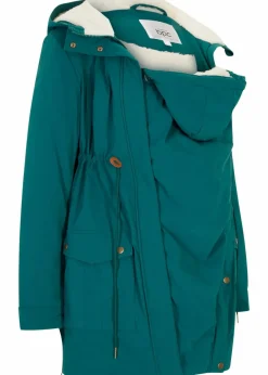 Outlet 3-in-1 kuschelig gefütterte Umstands- und Tragejacke Damen Umstandsmode|Bekleidung·Blazer
