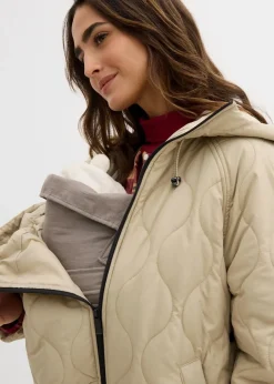 Online 3-in-1 mittelwarm gesteppter Umstands-und Tragemantel Damen Bekleidung·Blazer|Umstandsmode