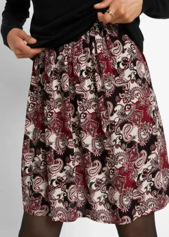 Online 2-in-1 Umstand- und Stillkleid aus einer Materialkombination Damen Umstandsmode