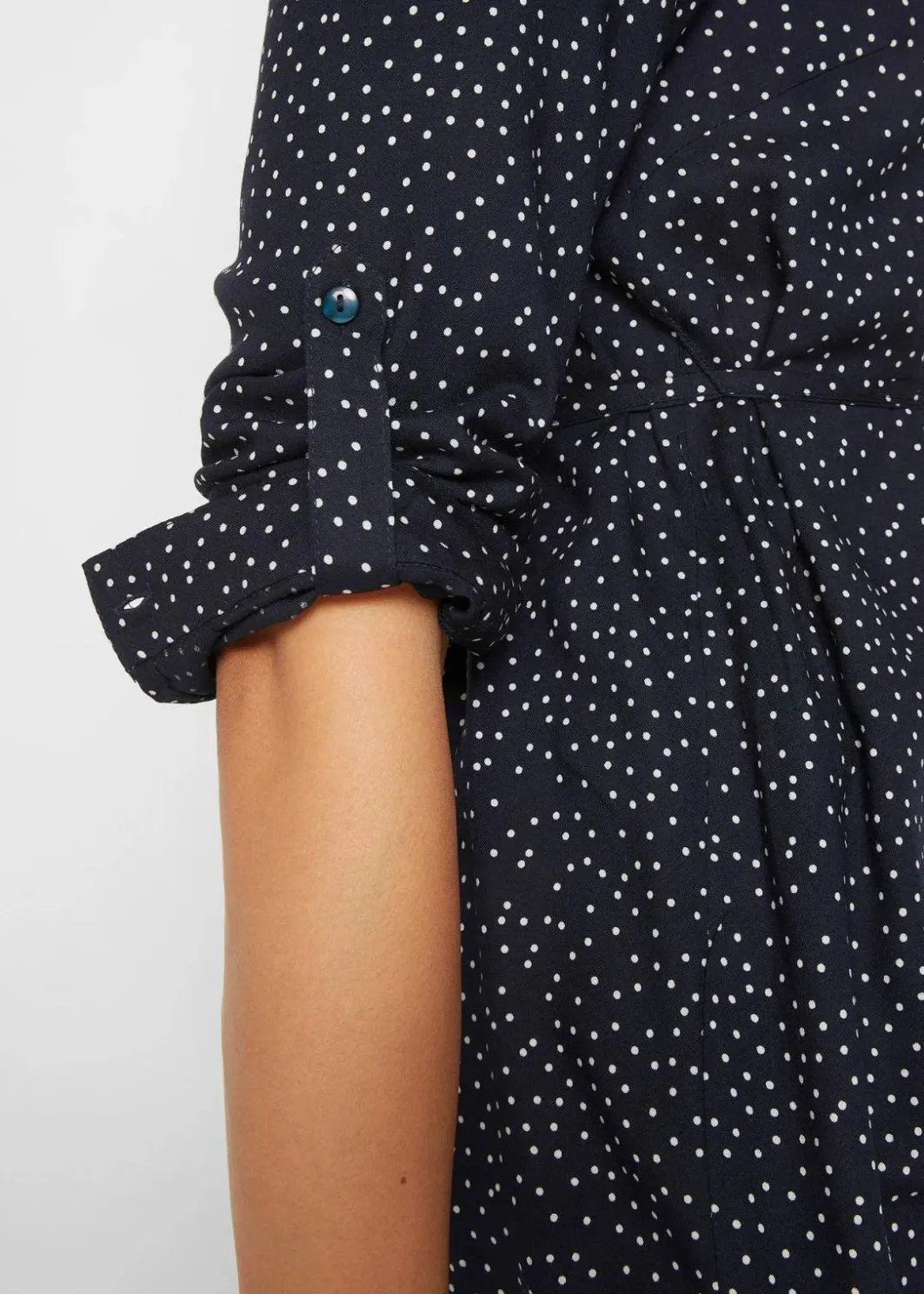 Sale 2-in-1 Umstands- und Stillblusenkleid aus fließender Viskose Damen Umstandsmode|Bekleidung·Blazer