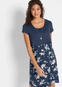 New 2-in-1 Umstands- und Stillkleid aus aus Viskose-Jersey Damen Bekleidung·Blazer|Umstandsmode