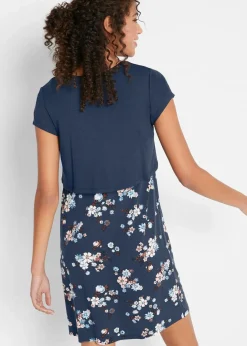 New 2-in-1 Umstands- und Stillkleid aus aus Viskose-Jersey Damen Bekleidung·Blazer|Umstandsmode
