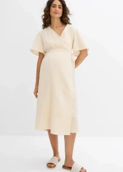 Damen bonprix Bekleidung·Blazer|Umstandsmode|2-in-1 Umstands- und Stillkleid aus Baumwoll-Musselin