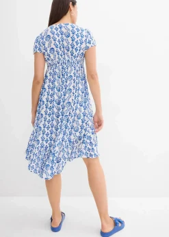 New 2-in-1 Umstands- und Stillkleid aus fließender Viskose Damen Bekleidung·Blazer|Umstandsmode