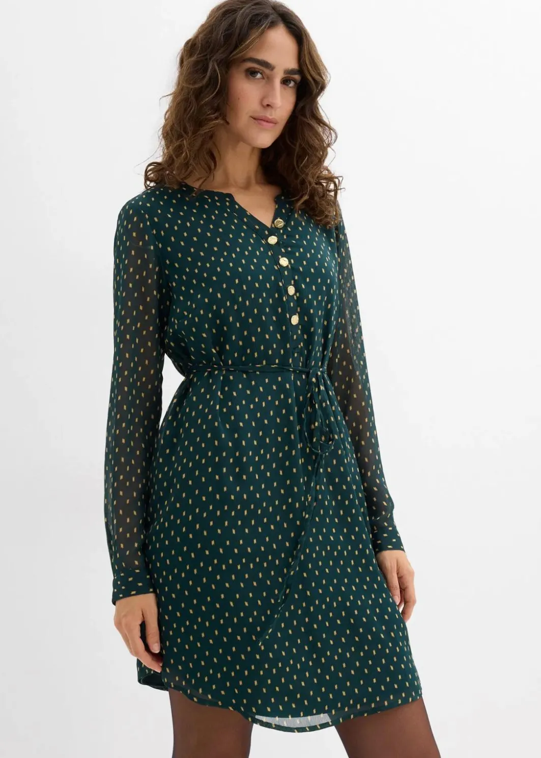 Damen bonprix Bekleidung·Blazer|Umstandsmode|2-in-1 Umstands- und Stillkleid aus Chiffon