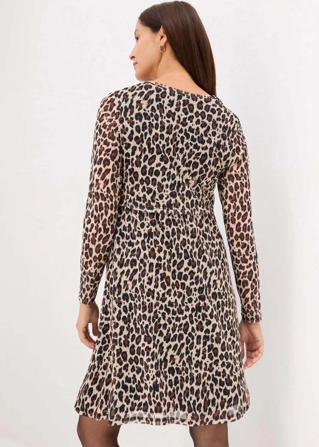 Best 2-in-1 Umstands- und Stillkleid mit Leoprint Damen Bekleidung·Blazer|Umstandsmode