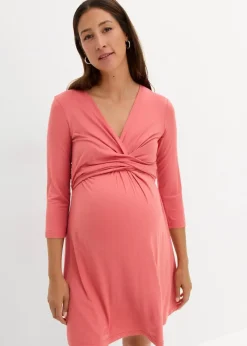 Online 2-in-1 Umstands- und Stillkleid aus Viskose-Stretch Damen Bekleidung·Blazer|Umstandsmode