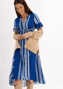 Damen bonprix Bekleidung·Blazer|Umstandsmode|2-in-1 Umstands- und Stillkleid aus fließender Viskose