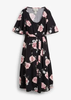 Sale 2-in-1 Umstands- und Stillkleid aus gewebter Viskose Damen Umstandsmode